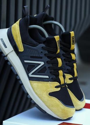 Мужские кроссовки new balance r-c2 (жовті)