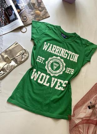 Жіноча зелена футболка 🍀