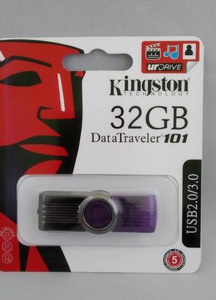 Usb-флешка на 32gb флешпам'ять usb kingston