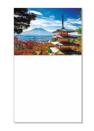 Блокнот на магніті japan "японія" кт01032301, 30 аркушів