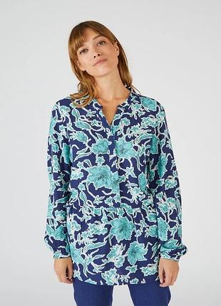 Сорочка в квітковий принт