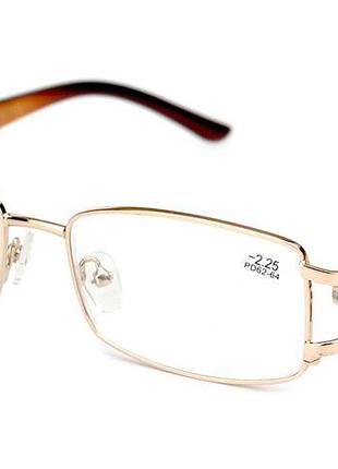 Очки изюмская вставка 20164-c2 в металлической оправе +1,75