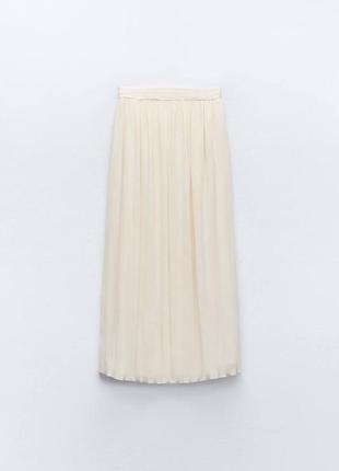 Спідниця міді zara2 фото