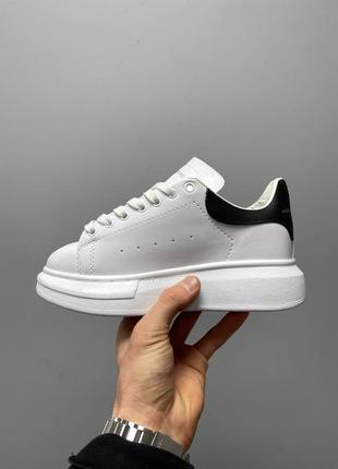 Кросівки жіночі alexander mcqueen ’white black’