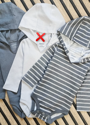 Боди hanes 0-6 мес. бодик с капюшоном классный кофта кофточка длинный рукав для мальчика 1-3 george lupilu primark next hm c&a ovs