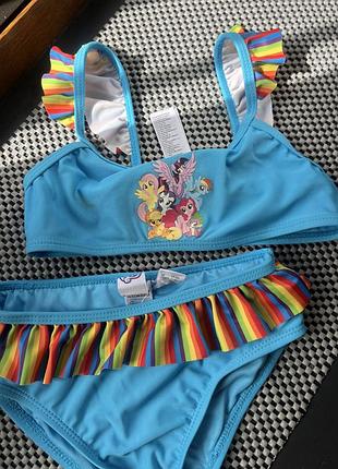 Купальник для девочки, раздельный купальник