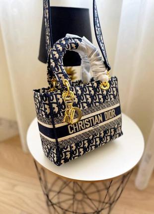 Женская сумка в стиле dior lady