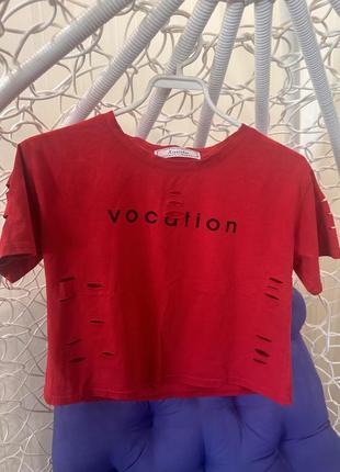 Футболка топ (вкорочена)