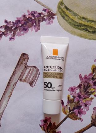 La roche-posay anthelios age correct антивіковий сонцезахисний засіб