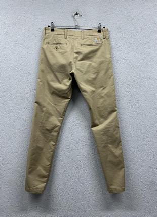 Штани брюки джинси carhartt wip w32 l32 sid pant чоловічі3 фото