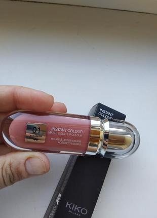 Матова помада kiko milano2 фото