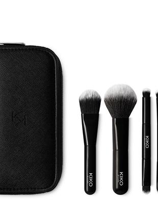 Kiko набор кистей для макияжа «путешественник»travel brush set