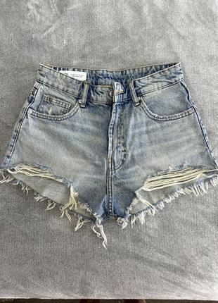 Джинсовые шорты от zara