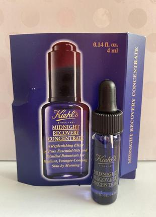 Нічний відновлювальний концентрат для обличчя kiehl`s midnight recovery concentrate