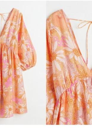 H&m красивое воздушное платье 👗