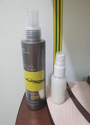 На розлив erayba k10 keratin total mask 10в1 несмываемая маска с креатином 10 в 1