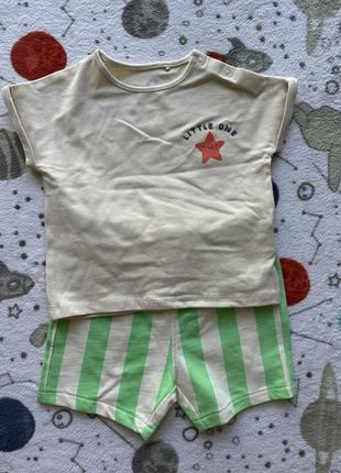 Костюм шорти та футболка next