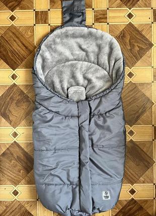 Конверт футмуф спальник для коляски в санки baby cab