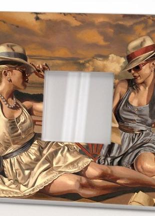 Зеркало декоративное "подружки" настольные, настенные, украшение для спальни...