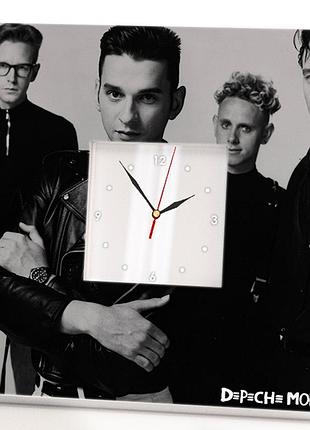 Часы "depeche mode. депеш мод" стильный подарок для фанатов рок музыки, декор в бар, клуб, студию, спальню