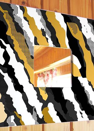 Дзеркало дизайнерські «абстракція» арт декор спальні, офіс, квартиру, будинок, стильний подарунок в інтер'єр