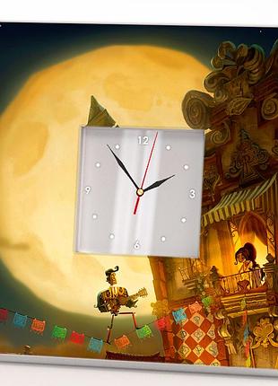 Красивий годинник "аміго. серенада. анімація" для дитячої кімнати, спальні