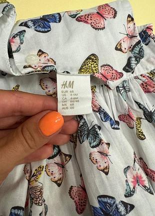 Платье для девочки<unk> h &amp; m<unk> 68cm 3