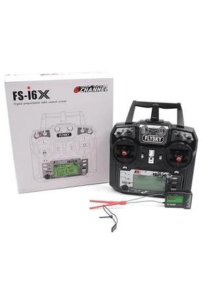 Апаратура керування пульт fpv flysky fs-i6x 10ch 2.4ghz afhds 2a комплект fs-i6x + fs-ia10b пульт