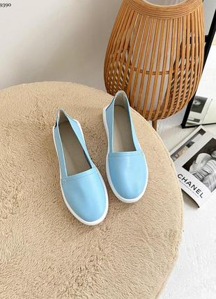 Шикарные кожаные эспадрильи на каждый день