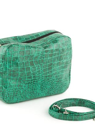 Сумка через плече soho зелений макан_склад