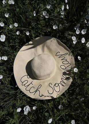 Новая соломенная шляпка шляпа joanie sonny “поймать несколько лучей”