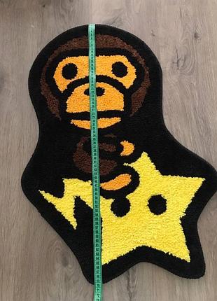 Оригинал bape baby milo sta rug brown/yellow