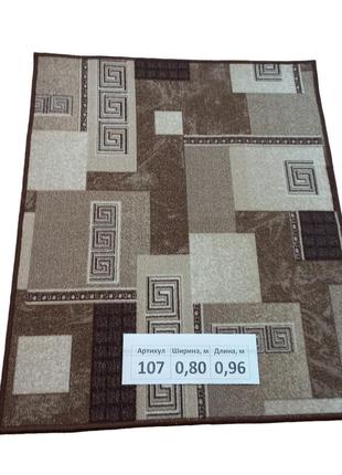 Ковер на войлочной основе dinarsu print 58s 0.80х0.96 м