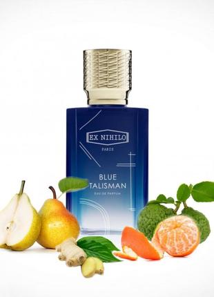 Парфуми унісекс розпив blue talisman від ex nihilo 💦 об'єм 2мл/3мл/5мл