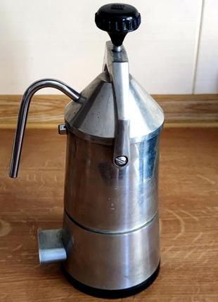 Гейзерна кавоварка електрична 0,2л, 0,5квт, якісний кабель 1,6м, алюмінієва, часів ссср