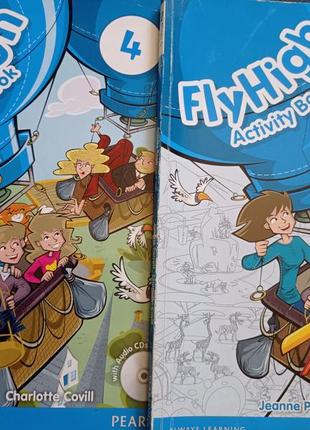 Ро.в pearson fly high учебник рабочая тетрадь для 4 класса английский язык оригинал а2