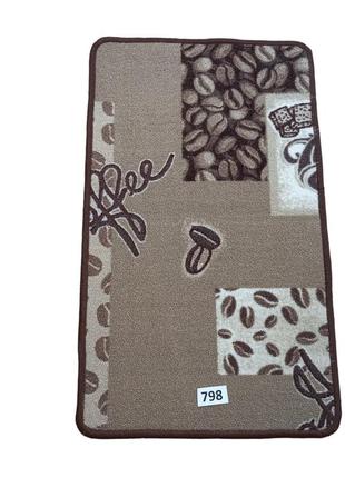 Килим на повстяній основі dinarsu print 11798 0,75х0,45 м