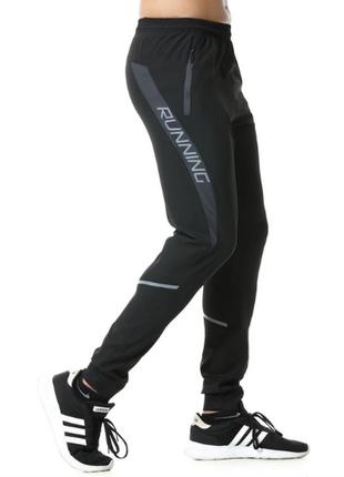 Спортивные штаны для бега running felicon l черный