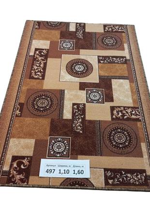 Килим на повстяній основі dinarsu print 11497 1,1х1,6 м