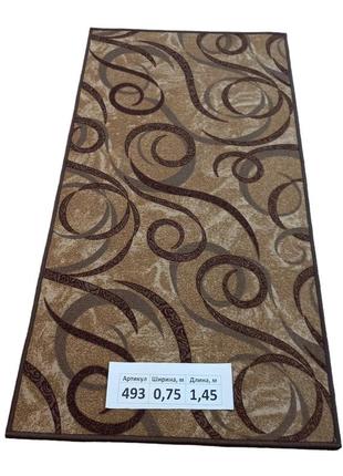 Ковер на войлочной основе dinarsu print 11493 0,75х1,45 м