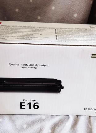 Катридж canon e16 оригинальный