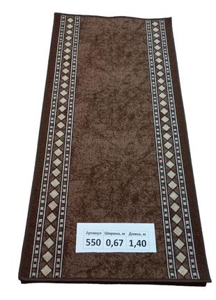 Килим на повстяній основі dinarsu print 11550 0,67х1,4 м