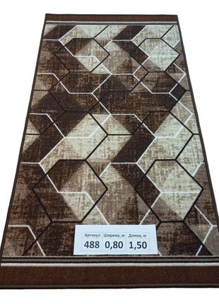 Килим на повстяній основі dinarsu print 11488 0,8х1,5 м