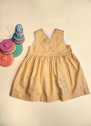 Платье для девочки<unk> 9-12m