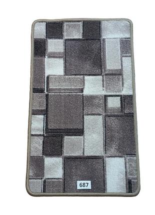 Килим на повстяній основі dinarsu print 11687 0,75х0,45 м