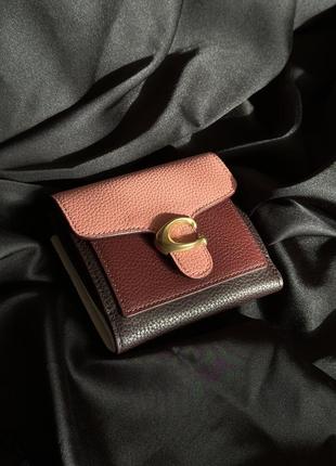 Оригінальний гаманець coach з натуральної шкіри