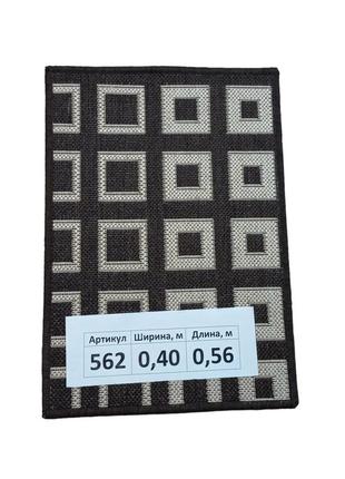 Килим на гумовій основі karat flex 11562 0,4х0,56 м