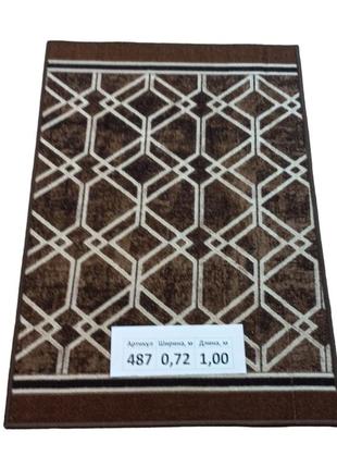 Килим на повстяній основі dinarsu print 11487 0,72х1 м