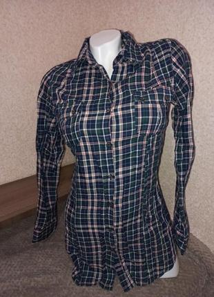 Удлиненная рубашка,туника zara,размер m1 фото