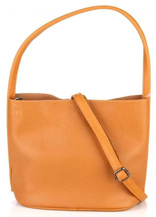Сумка david jones 6718-1 mustard 2
